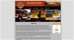 Desktop Screenshot of mukwonagofire.org
