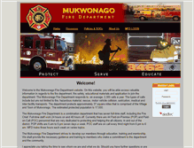 Tablet Screenshot of mukwonagofire.org